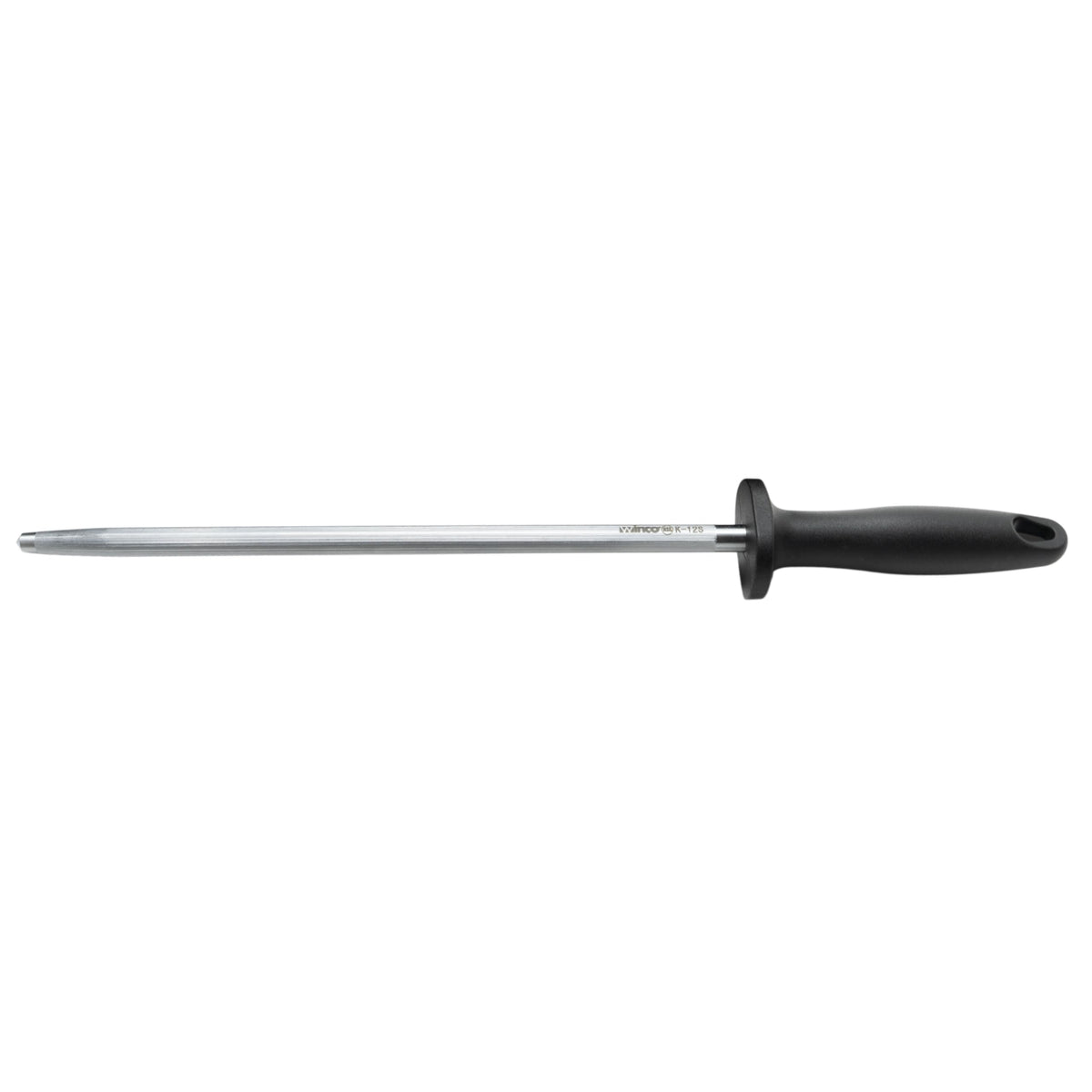 12" Stainless Steel Sharpening Steel by Winco – 12", Stainless Steel, Model K-12S