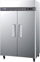 Turbo Air M3F47-2 Two Solid Door Reach-in Freezer, Stainless Steel