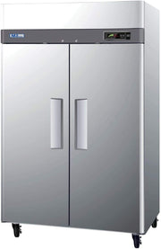 M3F47-2 Two Solid Door Reach-in Freezer by Turbo Air – 47.0 cubic_feet, Model KF45-2
