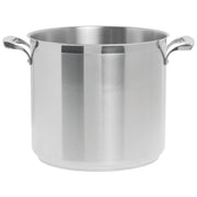 Browne (5723916) 16 qt Stainless Steel Deep Stock Pot by Browne Foodservice – 16 Quarts, Stainless Steel, Silver, Model 57 23916