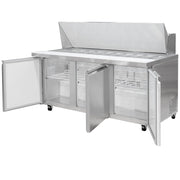 70 3/8" Mega Top Sandwich/Salad Prep Table w/Refrigerated Base by MOTAK – 75.59x38.98x49.21, In Description, Check Images, Model MST-72-30-X