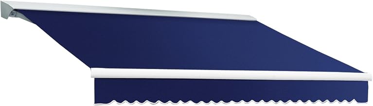 Awntech Retractable Awning Left Motor 16'W x 10'D x 10" H Navy