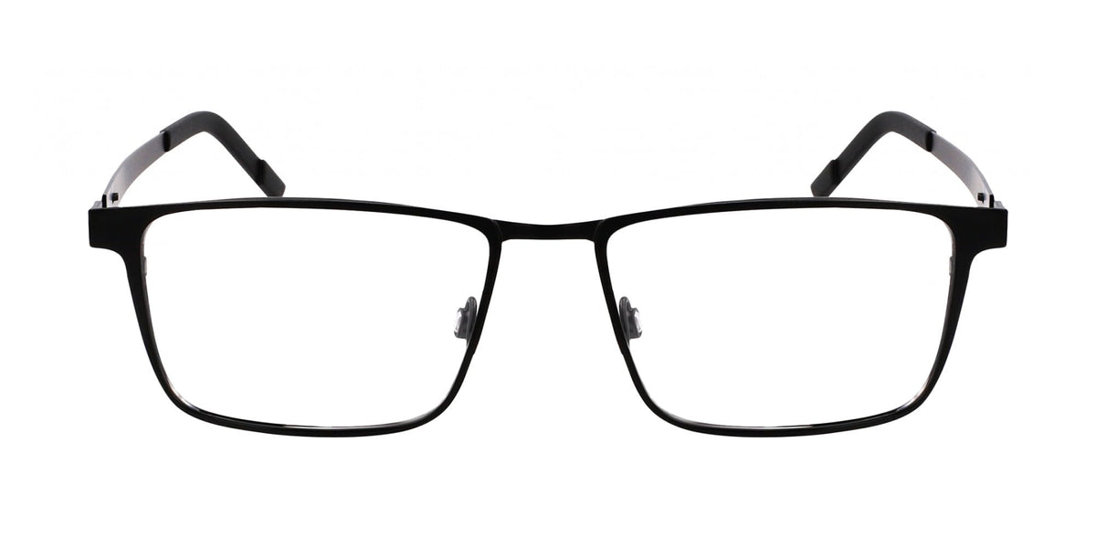 Eyeglasses FLX 1007 MAG-SET 002 Matte Black by Flexon – 57/18/145, Matte Black, Model FLX1007MAG-SET