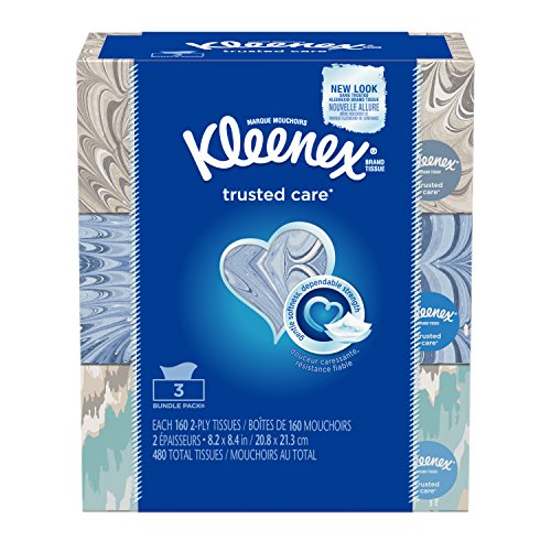 Kleenex A4016 / 240 Count (Pack of 2) / 3 Pack (160 Tissues) Box Tissues