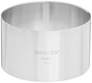 Mercer Culinary 3" x 1.75" / Stainless / German Cake Rings