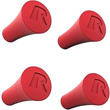 X-Grip Red Replacement Rubber End Caps for Phones & Tablets | Includes 4 red replacement caps, fits all RAM Mounts X-Grip holders, glue included