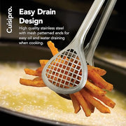 Cuisipro 12-Inch / Stainless Steel / Serving Tongs Tongs