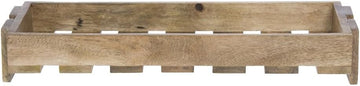 HUBERT Mango Wood Riser - 21 3/4" L x 7" W x 3 2/5" H