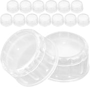 15pcs Plastic Shaker Lid Replacement for Cocktail Shaker and Milk Tea Cup Splash-proof Cover Compatible with Juice for Beverage Shop and Kitchen Use