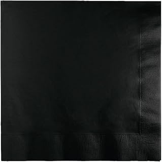 Creative Converting Black Velvet 2-Ply Luncheon Napkins, 50/Pack (139194135)