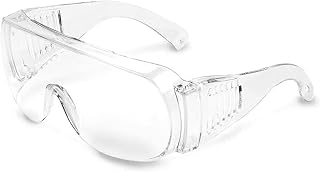 MAGID Protective Visitor Glasses with Clear Lenses, 1 Pair, Y20
