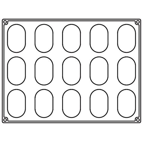 Pavoflex Silicone Baking Mold Freezing Mould by Pavoni – 12 cups, Silicone, Black, Model PX4345