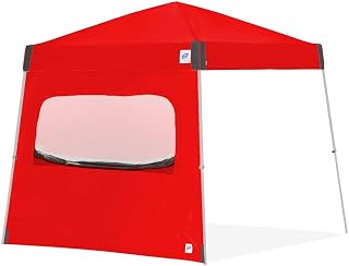 E-Z UP Single Sidewall with Screened Window, Fits 12' Angled Leg, Truss Clip Attachment, Punch