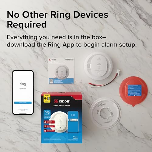 Kidde Hardwired / Smoke Detector / 5 Inches Smoke Detectors & Fire Alarms
