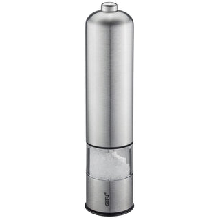 Trico Salt or Pepper Mill by GEFU – 40g Peppercorns or 80g Salt, 40 grams, Stainless Steel, Stainless, Model 89550