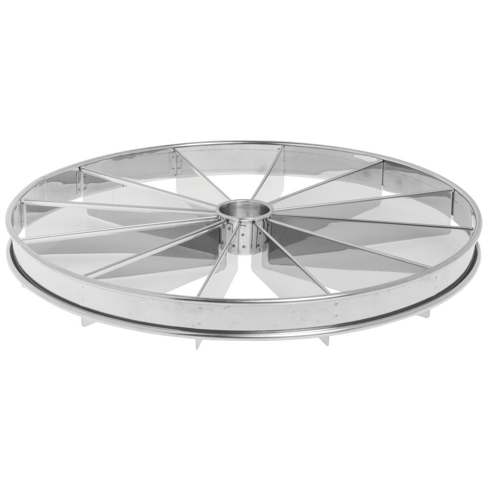 Thermohauser Round Stainless Steel 12-Slice Cake Marker - 13"Dia by THERMOHAUSER OF AMERICA INC – 13 inches, Stainless Steel, Silver, Model 4013528109427