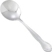 0024-04 - Elegance Mirror Bouillon Spoon, 18/0 Heavyweight