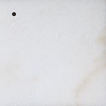 Stone Finish Sample in Guangxi White Marble by Elegant Lighting