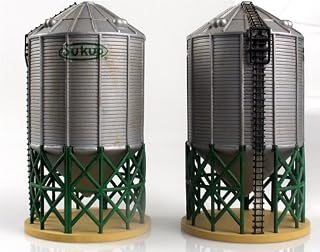 Sukup Grain Towers (2) Large Ho Scale Imex