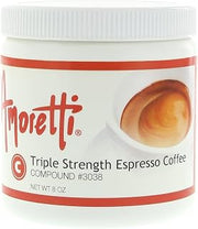 Triple Strength Espresso Coffee Compound 8 oz - Natural Flavors by Amoretti – 8 Ounce (Pack of 1)