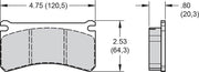 Brake Pads by Wilwood – Stock, Ceramic, Model WIL15H-16502K