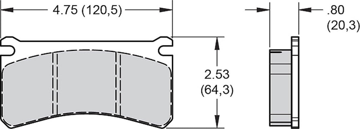 Brake Pads by Wilwood – Stock, Ceramic, Model WIL15H-16502K