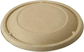 World Centric BOL-SC-U24 100% Compostable Unbleached Plant Fiber Bowl Lids for 16-32 oz. Bowls (Pack of 500)