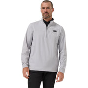 Mens Wanderlust Quarter Zip by TravisMathew – 3X-Large, Polyester Blend, Micro Chip, Model 1MAA041