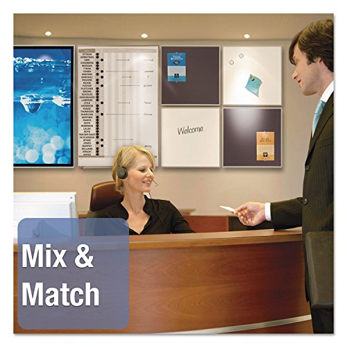 Quartet 1 / 23"W x 34"H / Silver Dry Erase Boards