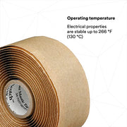 3M Negro / 1 in x 10 ft (Pack of 2) / 1 Electrical Tape