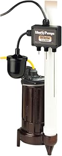 Liberty Pumps EV290 3/4 HP Sump Pump System, Cast Iron