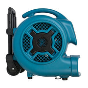 XPOWER 18.67"L x 15.9"W x 18.67"H / Pro X-830H / Blue Floor Fans