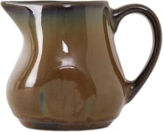 Tuxton GAJ-100 Vitrified China Artisan Creamer, 4 oz, Mojave (Pack of 12),