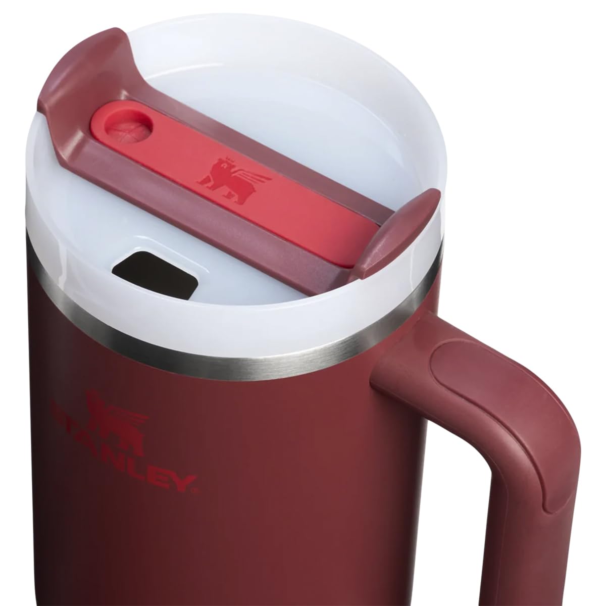 Flowstate Tumbler by by STANLEY – 39.9 Ounces, 1.18 liters, Cranberry, Model 10-13230-066