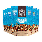 Second Nature Simplicity Medley / 14 Ounce (Pack of 6) / Medium Pouch Snack & Trail Mixes