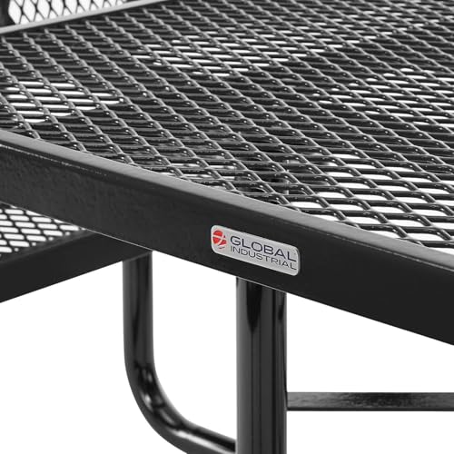 Global Industrial Green / 46" x 46" x 31.75" / Industrial Picnic Tables