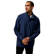 Cotton by TravisMathew – XX-Large, Leather, Mood Indigo, Model Horizon Jacket