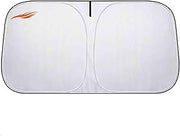 generic windscreen Sun Shade Compatible with BMW M4 CSL 2022-present,Car Windshield Visor, Front Windshield Visor, Foldable Visor, Reflective uv dust Cover(Silver)