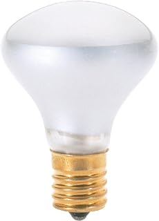 Satco 40W Clear Intermediate Base R14 Reflector Incandescent Floodlight Light Bulb - 1 Each