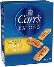 Carr's Carrs Cheddar And Onion Batons 100G