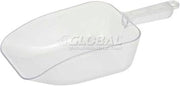 Winco 50 oz White Plastic Commercial Scoop