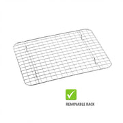 VARIADO Baking Tray 31.5 cm with Stainless Steel Cooling Rack | Baking by GEFU – Model 14765