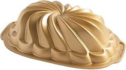 Nordic Ware Pirouette Loaf, 6-Cup, Gold