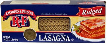AIPC Ravarino and Freschi Ribbed Lasagna, 1 Pound -- 12 per case.