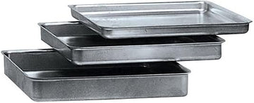 American Metalcraft SQ1420 Square Deep Dish Pan, Aluminum, 2" H, 14" W, 14" L
