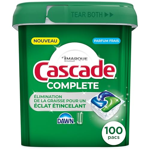 Cascade 100 Count (Pack of 1) / Fresh / 1 Dishwasher Detergent