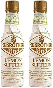Fee Brothers Lemon Cocktail Bitters - 5 oz - 2 Pack