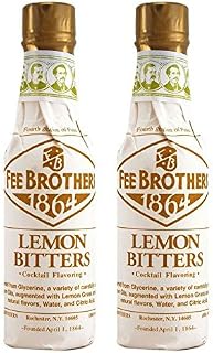 Fee Brothers Lemon Cocktail Bitters - 5 oz - 2 Pack