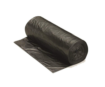 Berry Plastics PGR3858X5B PE 60 gal 38 x 58 in. 2.0 Mil Can Liner On A Roll44; Black