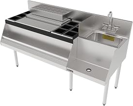 Perlick UCS60A-LF 60" Underbar Ice Bin Cocktail Blender Station